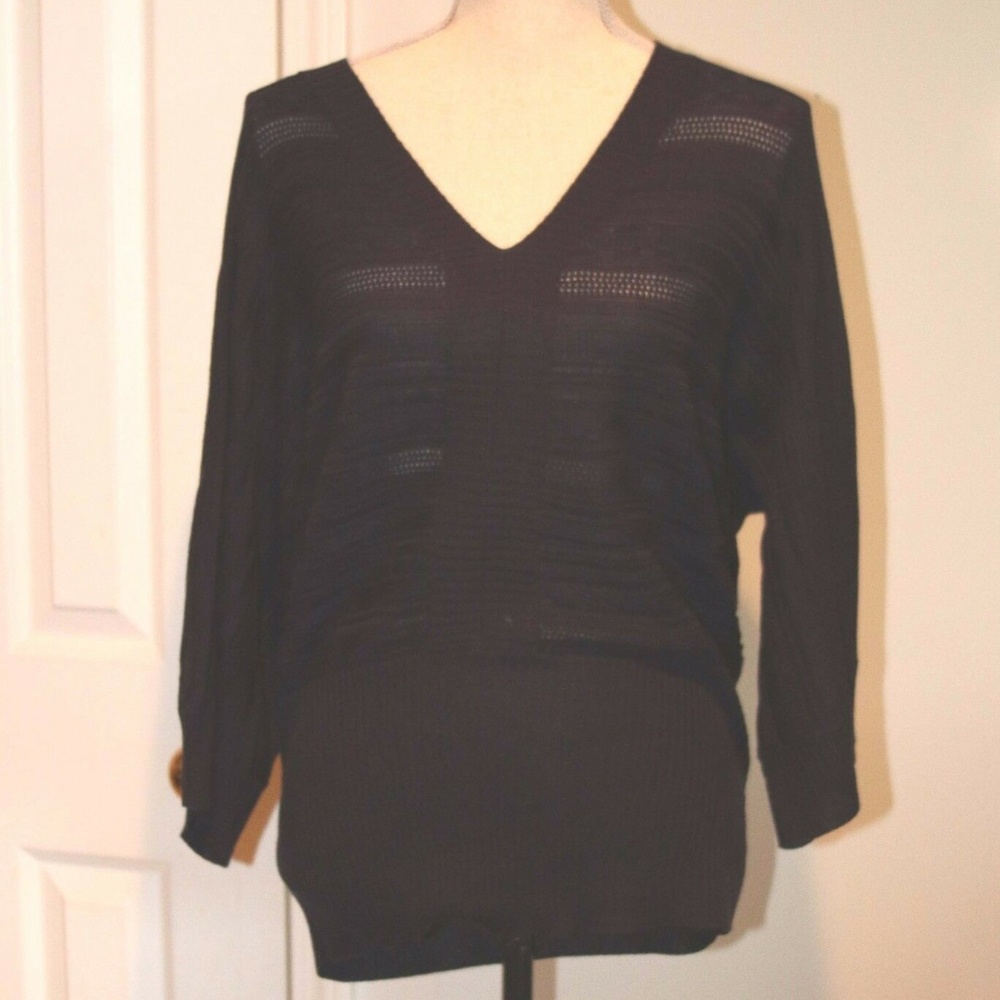The Limited Navy Dolmain Sweater.  Size Large